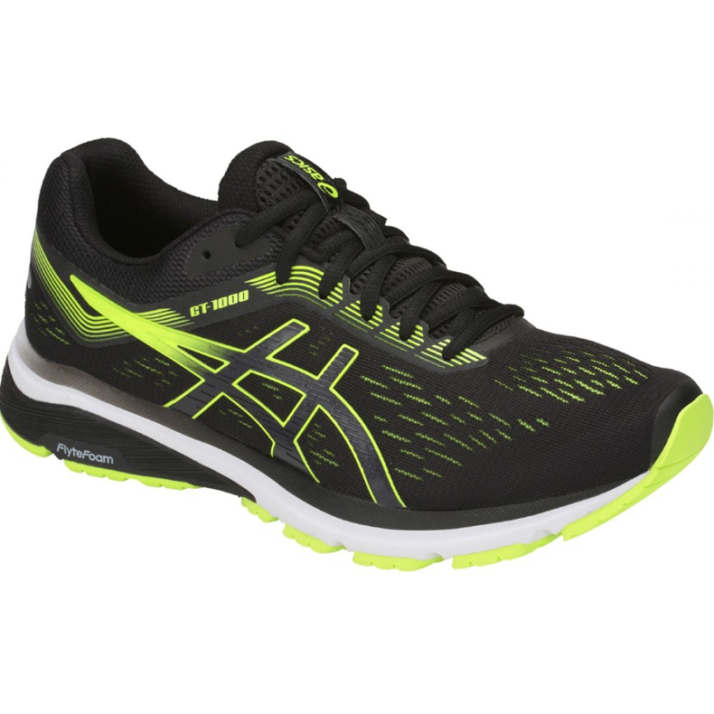 Asics GT-1000 7 M 1011A042-004 juoksukengät musta