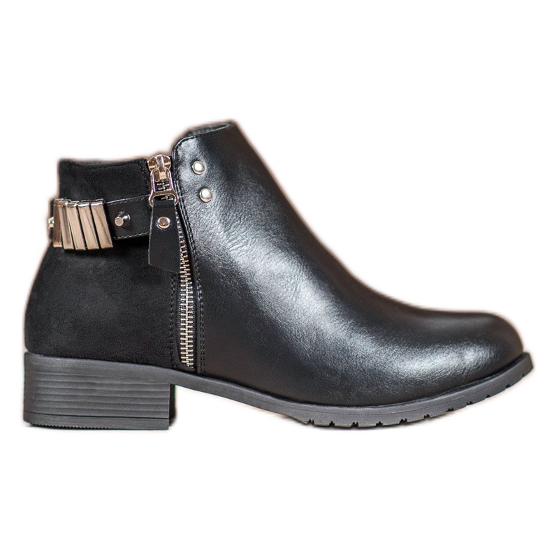 Queen Vivi Tyylikkäät naisten saappaat musta