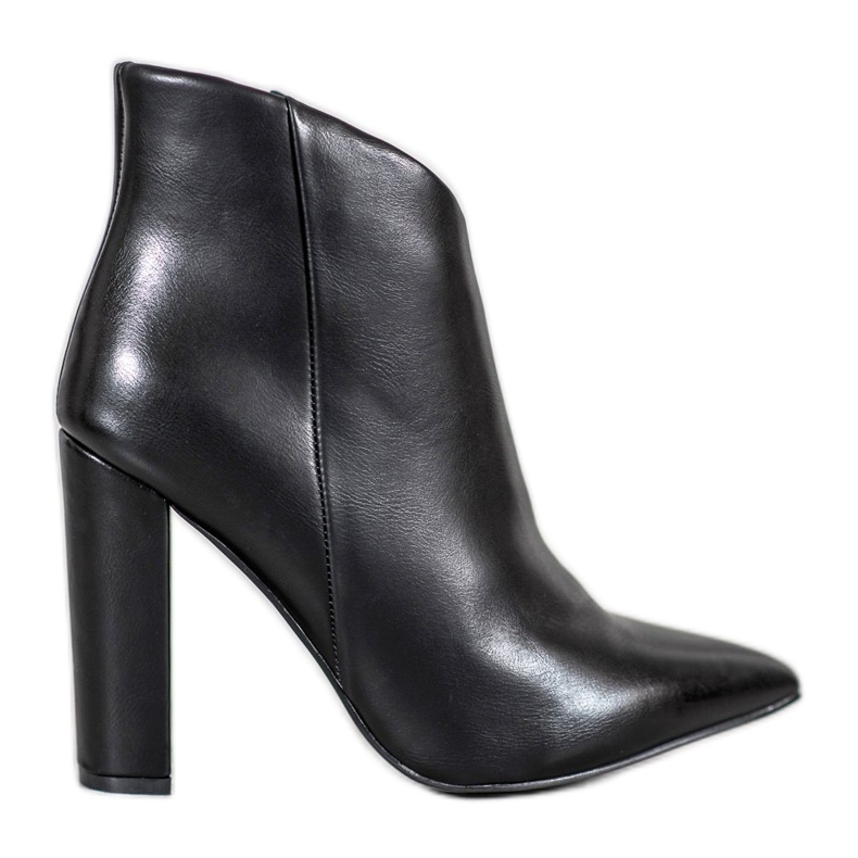 Seastar Tyylikkäät saappaat pylväässä musta