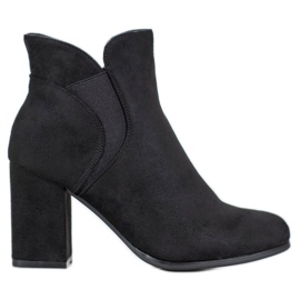 Marquiz Slip-on mokkanahkakengät musta Marquiz Slip-on mokkanahkakengät musta