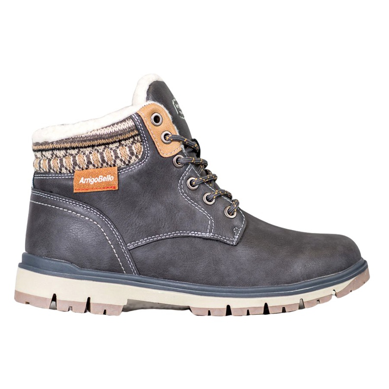 Arrigo Bello Lace-up Trappers harmaa