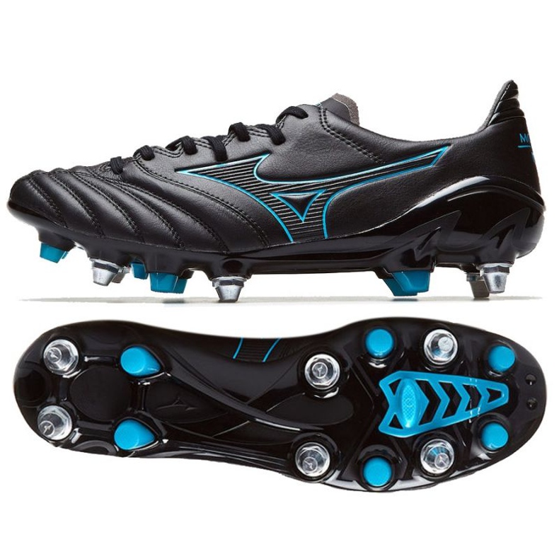 Mizuno Morelia Neo Ii Mix M P1GC195325 jalkapallokengät musta musta