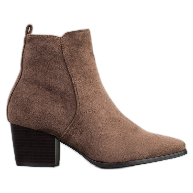 Filippo Tyylikkäät saappaat Spitzissä ruskea