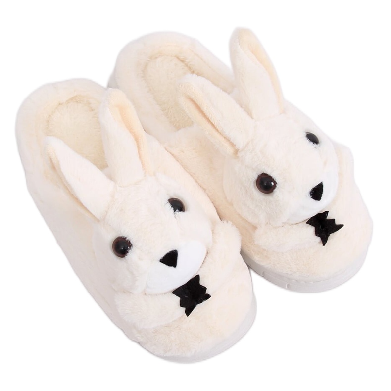 Naisten beige puputossut MA17 Valkoinen