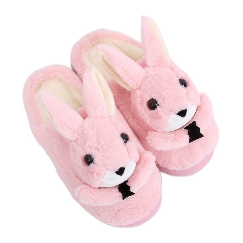 Naisten tossut puput vaaleanpunainen MA17 Pinkki