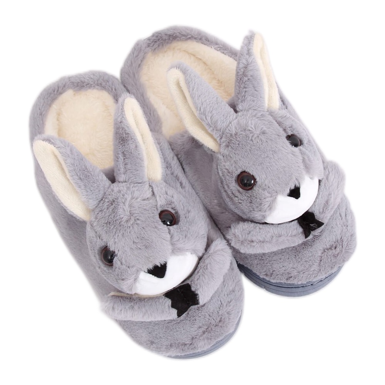 Harmaat tossut puput harmaa MA17 Harmaa