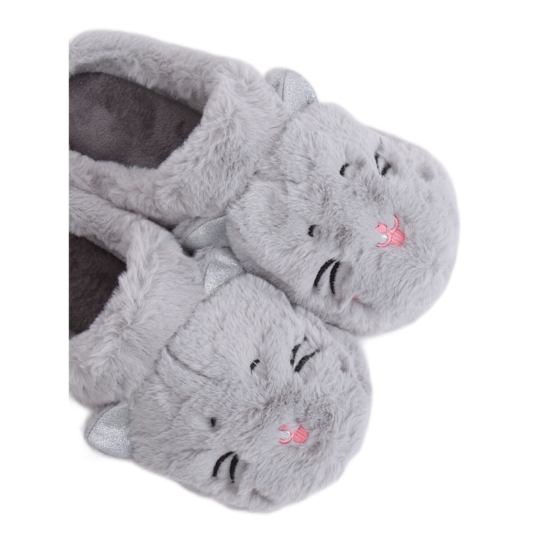 Harmaat naisten harmaat tohvelit MA16 Harmaa