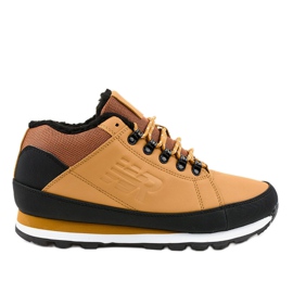 Keltaiset 9WH917 eristetyt lumisaappaat musta monivärinen keltainen