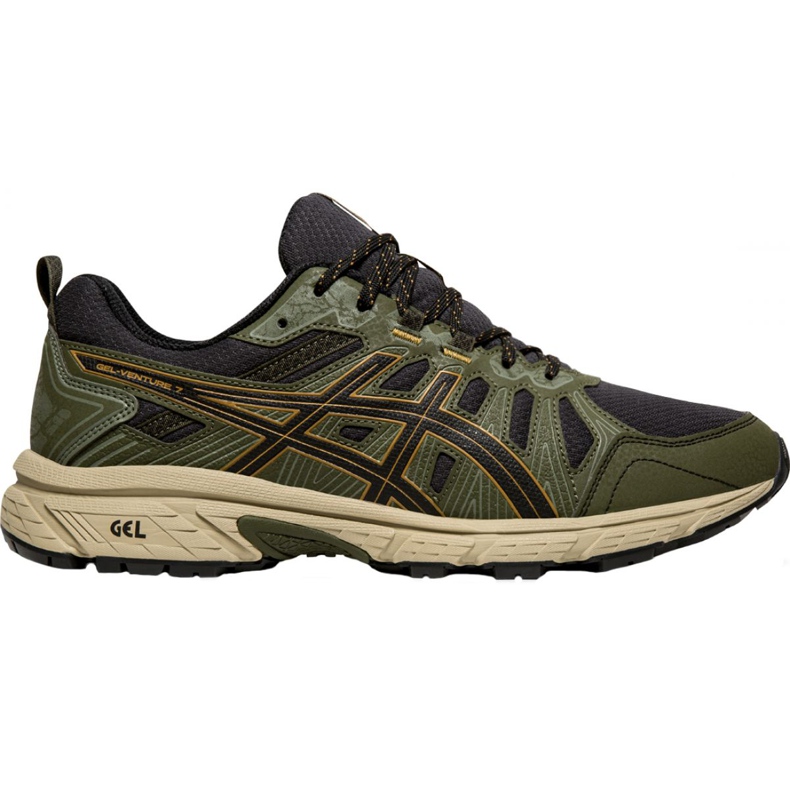 Asics Gel-Venture 7 M 1011A560-002 juoksukengät monivärinen vihreä
