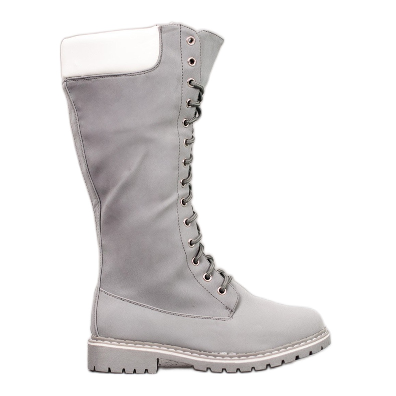 Seastar Lämpimät nauhakengät harmaa