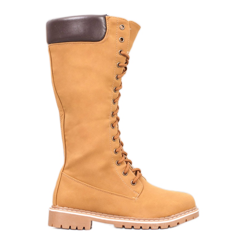 Seastar Lämpimät nauhakengät ruskea