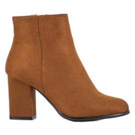 Marquiz Kamelin mokkanahkaiset saappaat ruskea