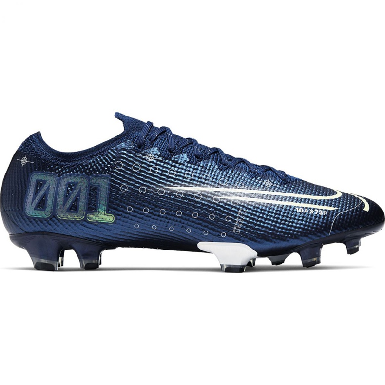Nike Mercurial Vapor 13 Elite Mds Fg M CJ1295 401 jalkapallokengät laivastonsininen sininen