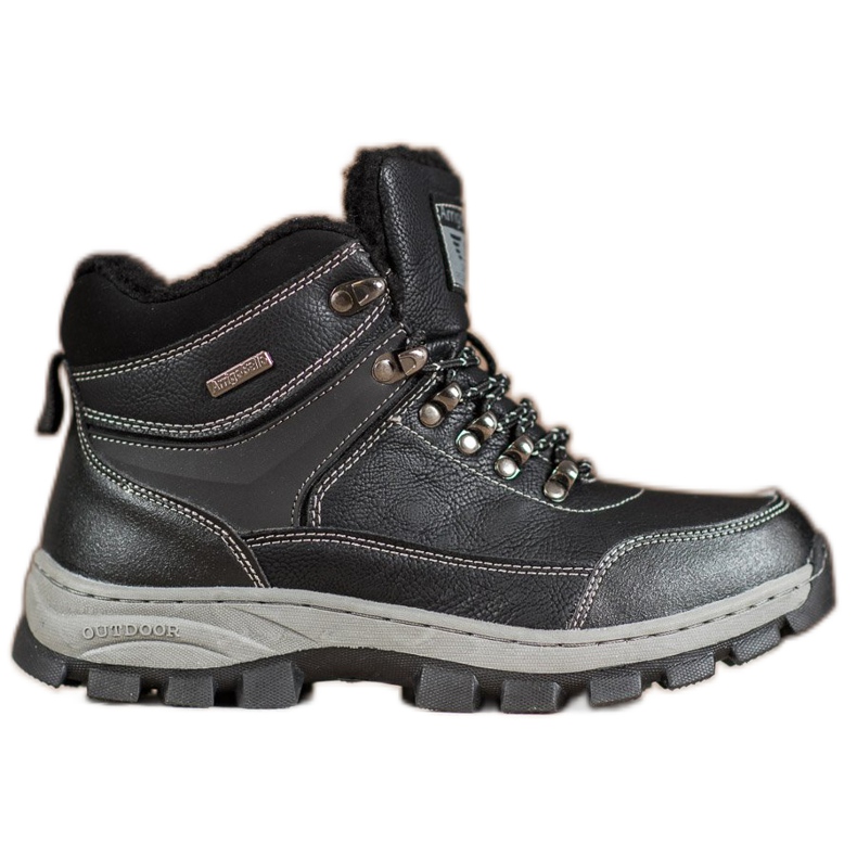 Arrigo Bello Nauhoitetut talvikengät musta