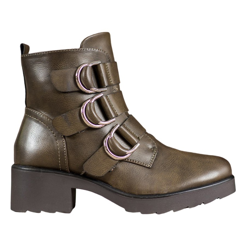 Queentina Oliivisaappaat alustalla vihreä