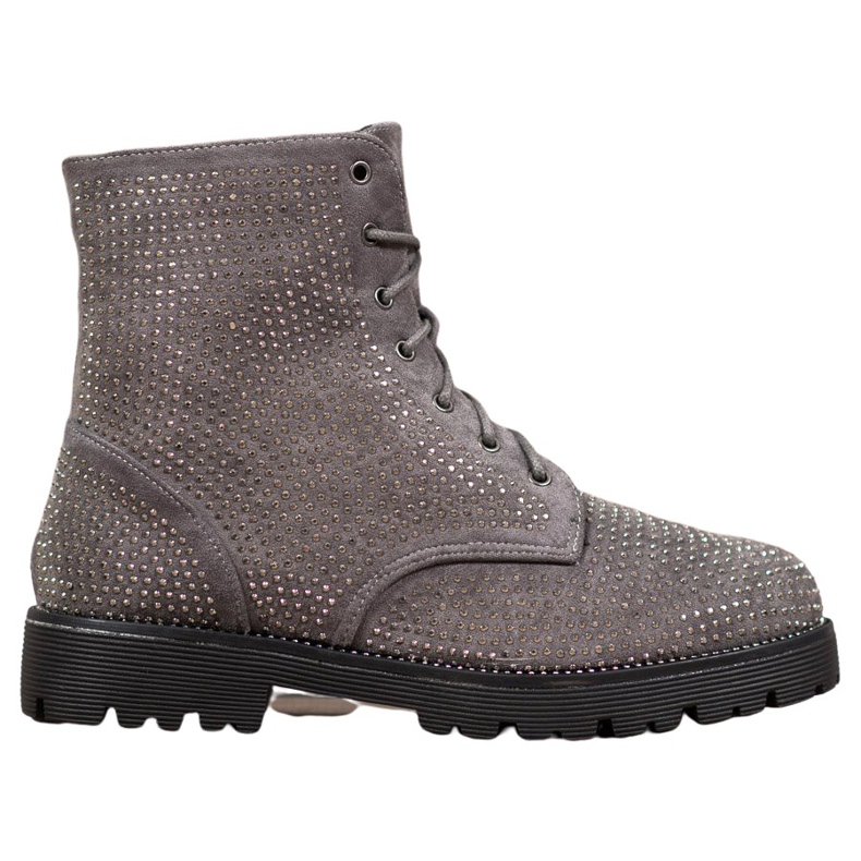 Sweet Shoes Harmaat mokkanahkakengät