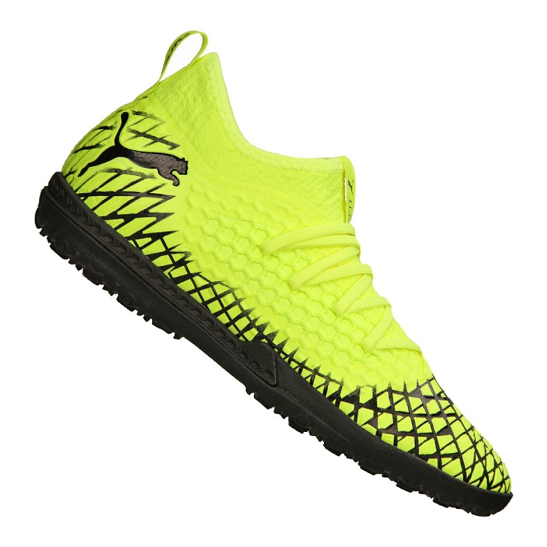 Jalkapallokengät Puma Future 4.3 Netfit Tt M 105685-03 keltainen keltainen