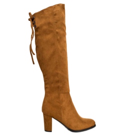 VINCEZA mokkanahkakengät ruskea VINCEZA mokkanahkakengät ruskea