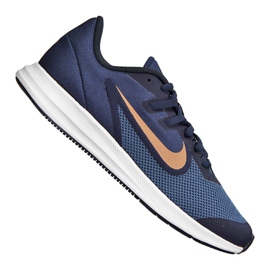 Nike Downshifter 9 (GS) Jr AR4135-403 kengät tummansininen