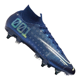 Nike Superfly 7 Elite Mds SG-Pro Ac M CK0013-401 jalkapallokengät tummansininen tummansininen
