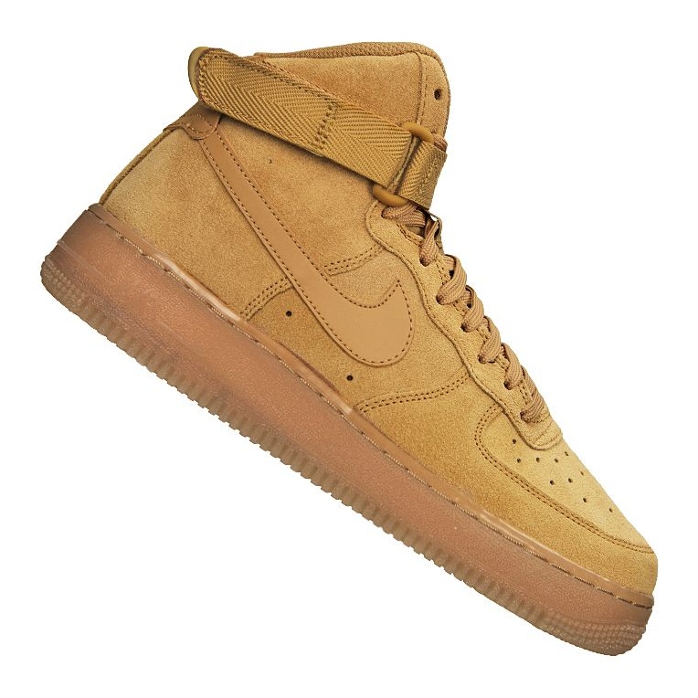 Nike Air Force 1 High LV8 Gs CK0262-700 kengät ruskea