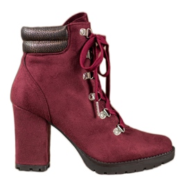 Sweet Shoes Pitsitossut postissa punainen