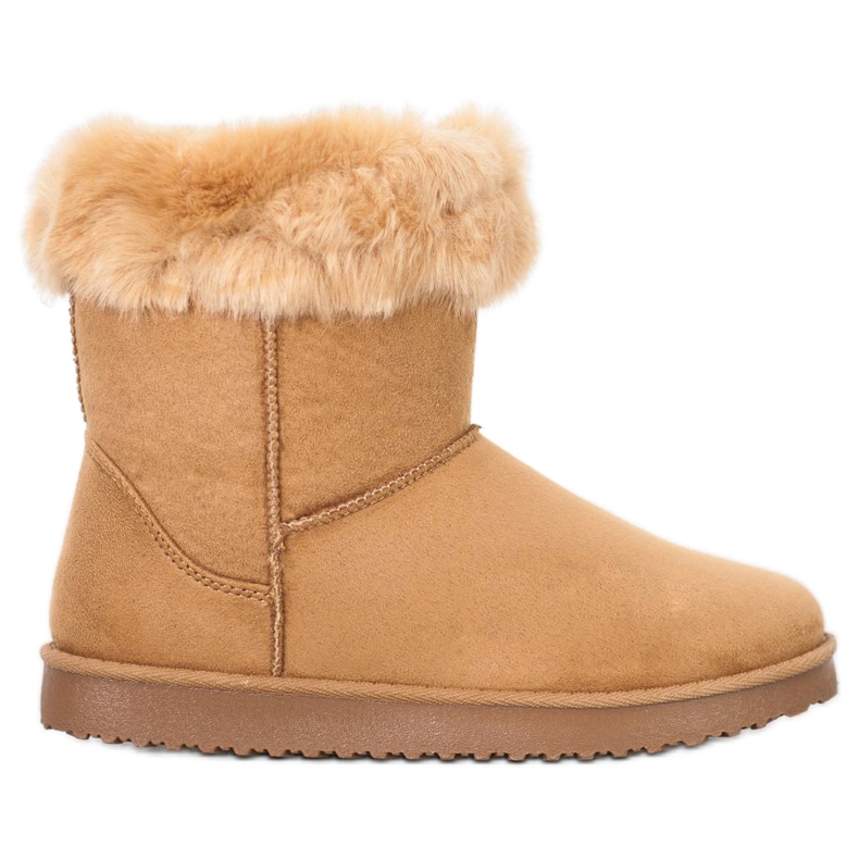 Sport Lämmin Mukluki turkiksella ruskea