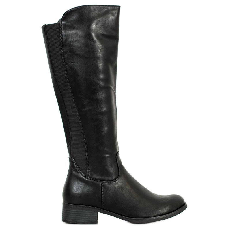 Super Me Klassiset saappaat kuminauhalla musta