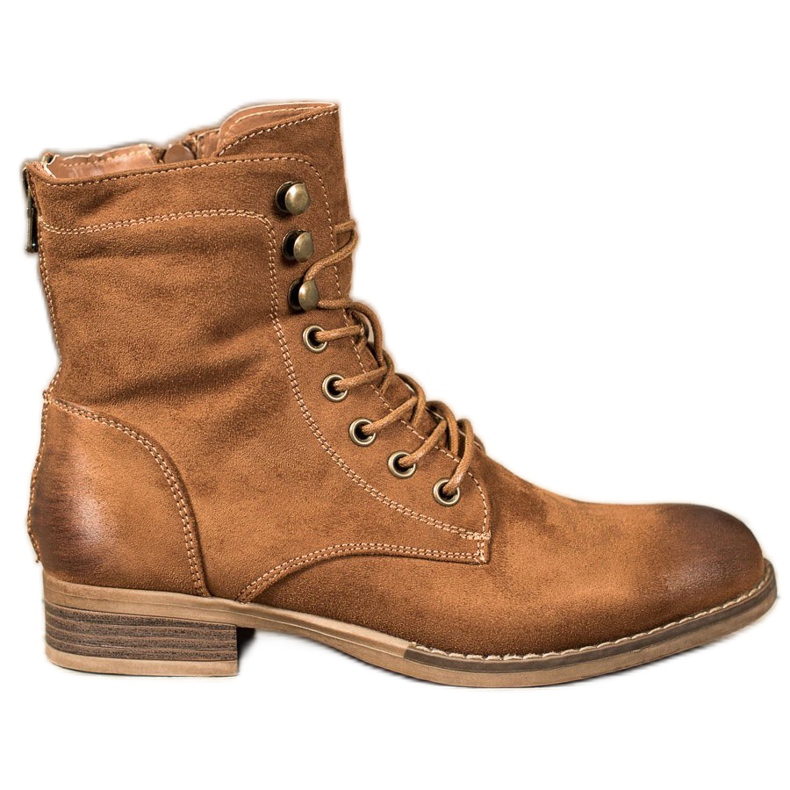 Goodin Tyylikkäät mokkanahkaisijat ruskea