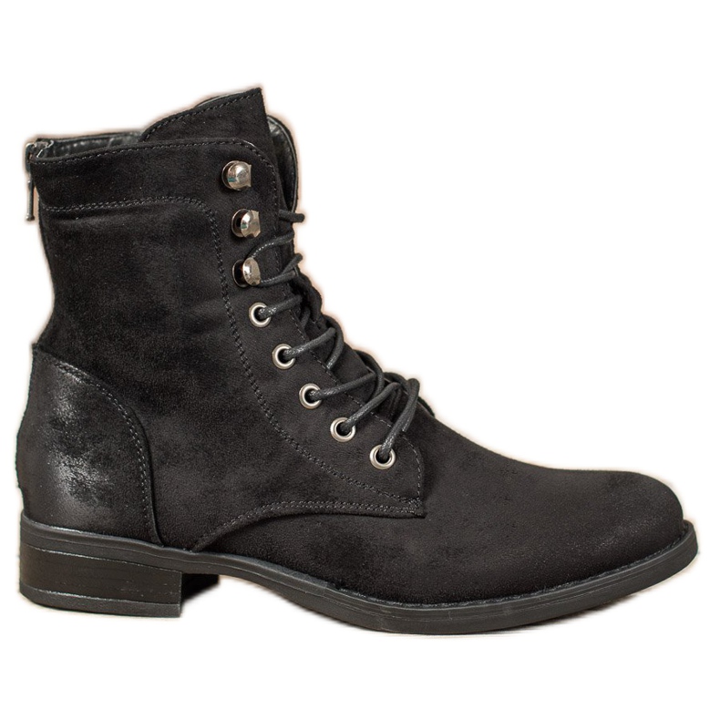 Goodin Tyylikkäät mokkanahkaisijat musta