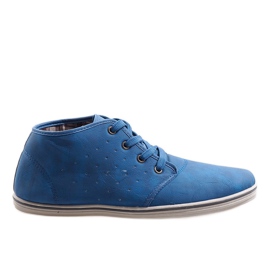 Muodikkaat korkokengät TL354-6 Navy Blue tummansininen