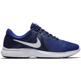 Nike Revolution 4 Eu M AJ3490414 kenkä tummansininen
