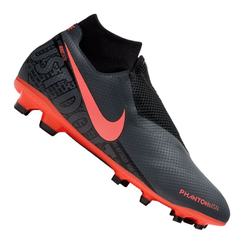 Nike Phantom Vsn Pro Df Fg M AO3266-080 jalkapallokengät musta