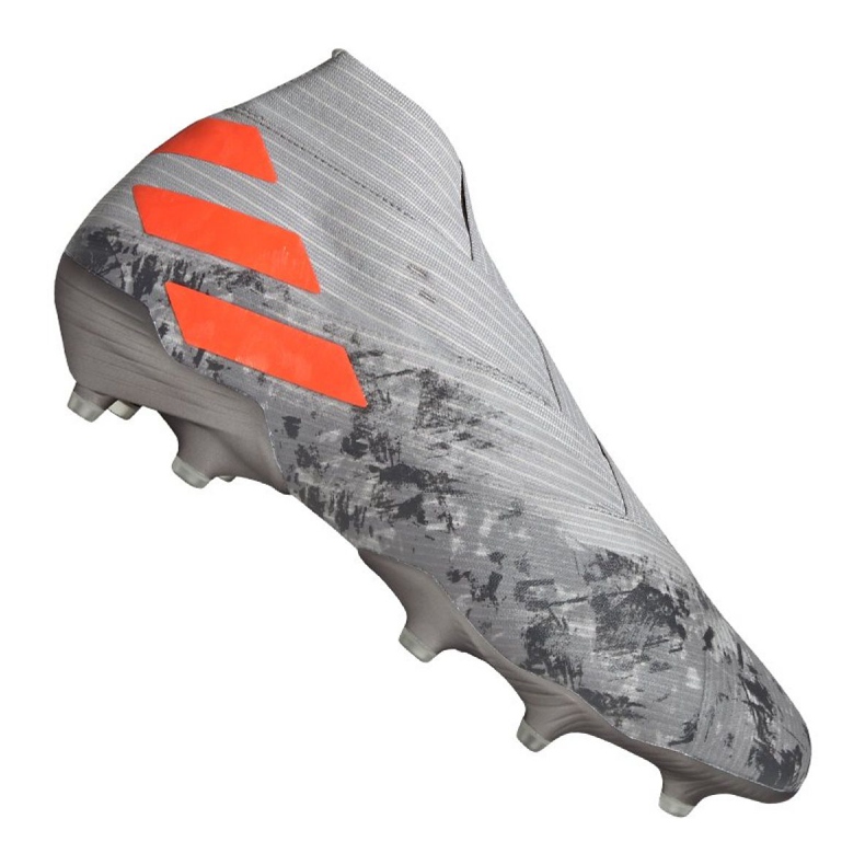 Adidas Nemeziz 19+ Fg M EF8280 jalkapallokengät harmaa harmaa