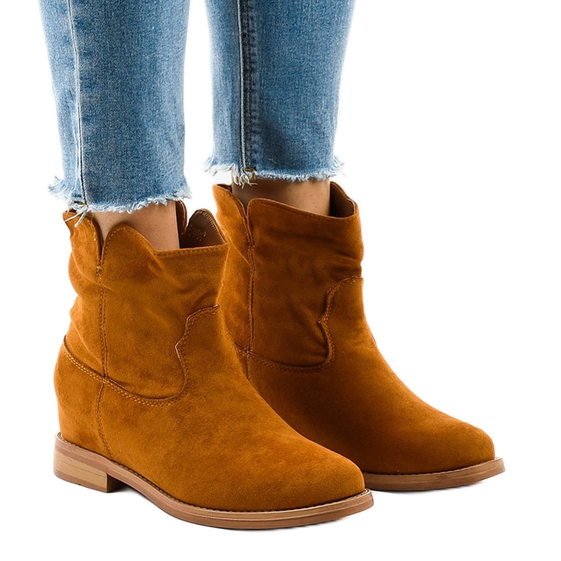 NC981 ruskeat cowboy -saappaat