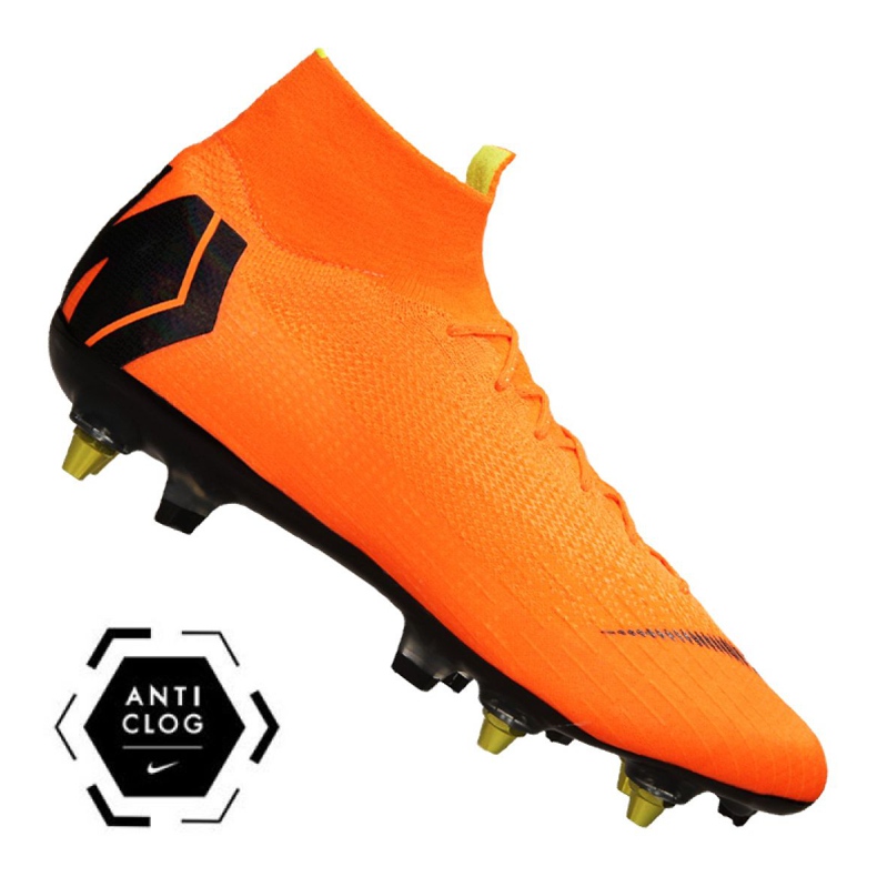Nike Superfly 6 Elite Sg Pro Ac M AH7366-810 jalkapallokengät oranssi oranssi
