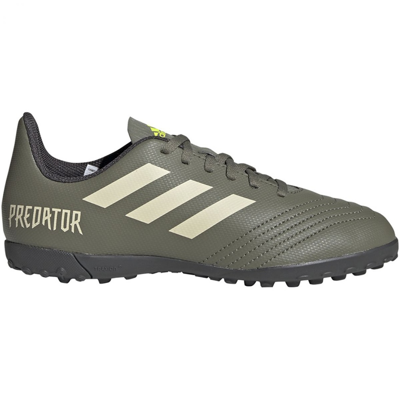 Adidas Predator 19.4 Tf Jr EF8222 jalkapallokengät monivärinen vihreä