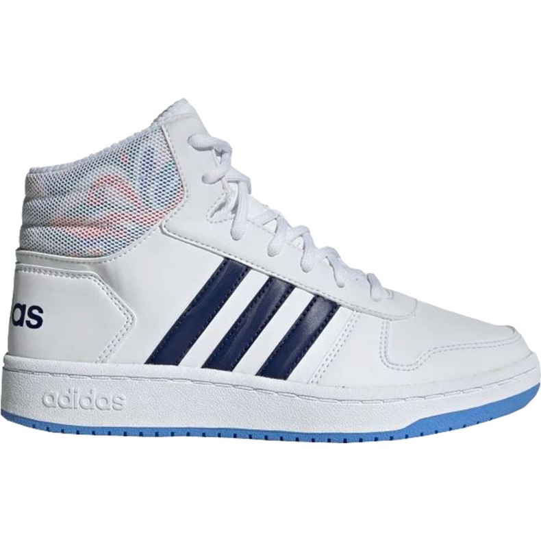 Adidas Hoops Mid 2.0 Jr EE8546 kengät valkoinen