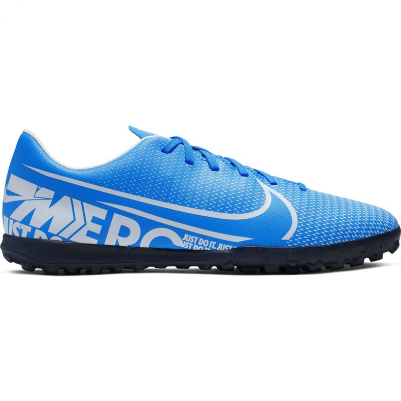 Nike Mercurial Vapor 13 Club M Tf AT7999 414 jalkapallokengät sininen sininen