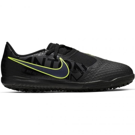 Nike Phantom Venom Academy Tf Jr AO0377 007 jalkapallokengät musta monivärinen