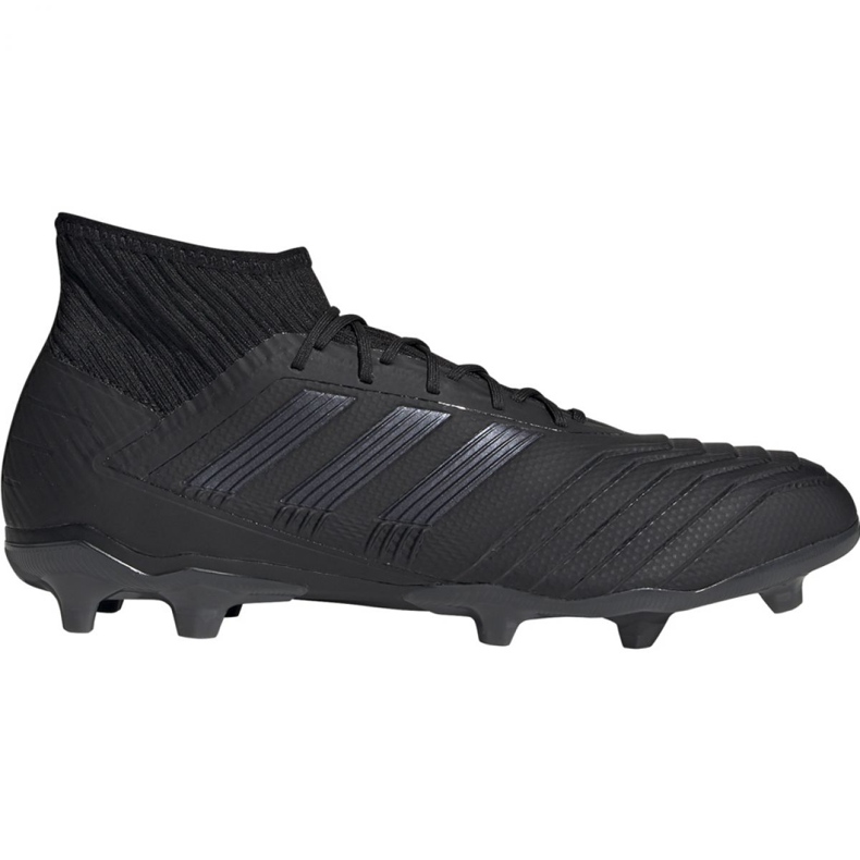 Adidas Predator 19.2 Fg M F35603 jalkapallokengät musta musta