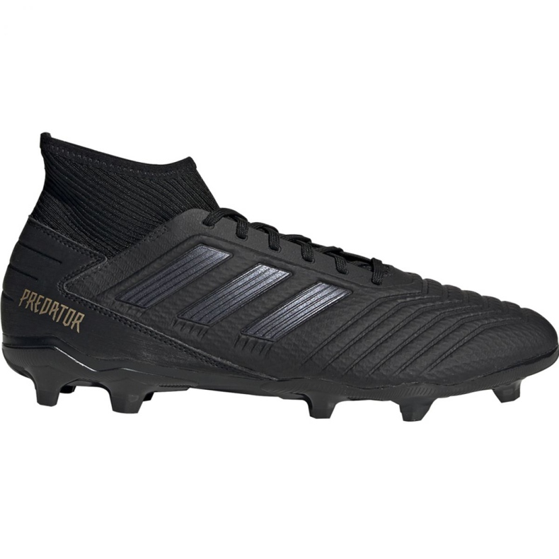 Adidas Predator 19.3 Fg M F35594 jalkapallokengät musta musta