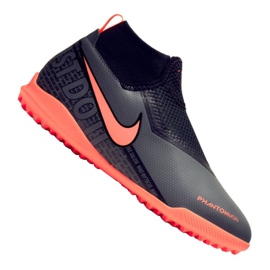 Nike Phantom Vsn Academy Df Tf Jr AO3292-080 jalkapallokengät musta