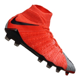 Nike Wmns Hypervenom Phantom 3 Df Fg M 881545-058 jalkapallokengät monivärinen punainen