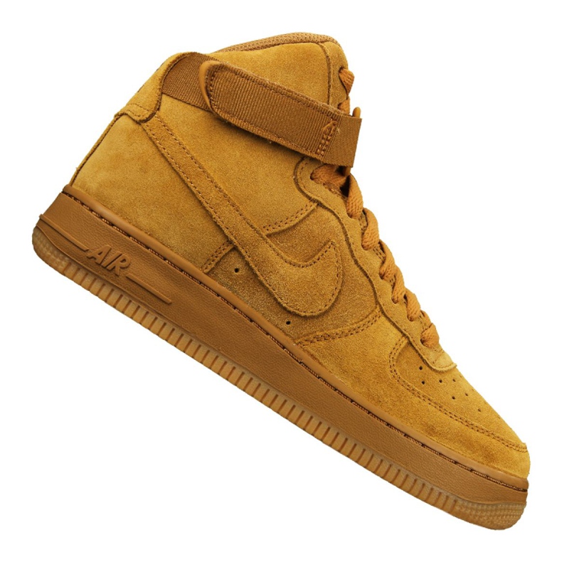 Nike Jr Air Force 1 High Lv 8 Gs Jr 807617-701 kengät keltainen