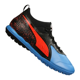 Puma One 19.3 Lth Tt Tr M 105489-01 jalkapallokengät monivärinen musta