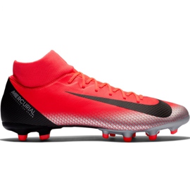 Nike Mercurial Superfly 6 Academy CR7 Mg M AJ3541 600 jalkapallokengät monivärinen punainen