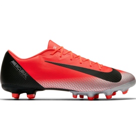 Nike Mercurial Vapor 12 Academy CR7 Mg M AJ3721 600 jalkapallokengät monivärinen punainen