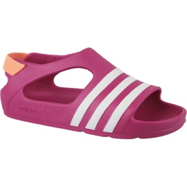 Adidas Adilette Play I Jr B25030 sandaalit vaaleanpunainen