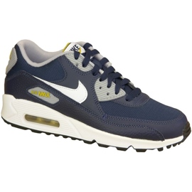 Nike Air Max 90 Gs W 307793-417 kengät tummansininen